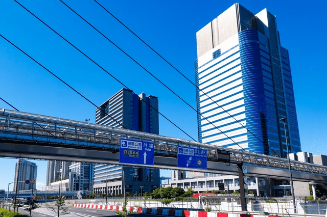 お台場海浜公園駅の写真|お台場海浜公園駅は治安悪い？