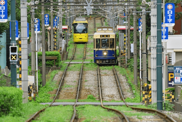 学習院下駅の写真|学習院下駅は治安悪い？