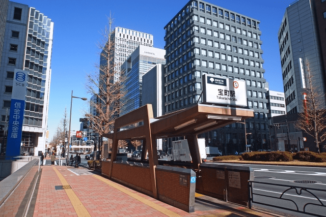 宝町駅の写真|宝町駅は治安悪い？