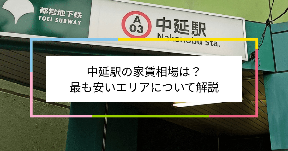 中延駅の写真